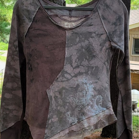 DA-NANG, Unique summer top, S/M, multicolor - Picture 9 of 12